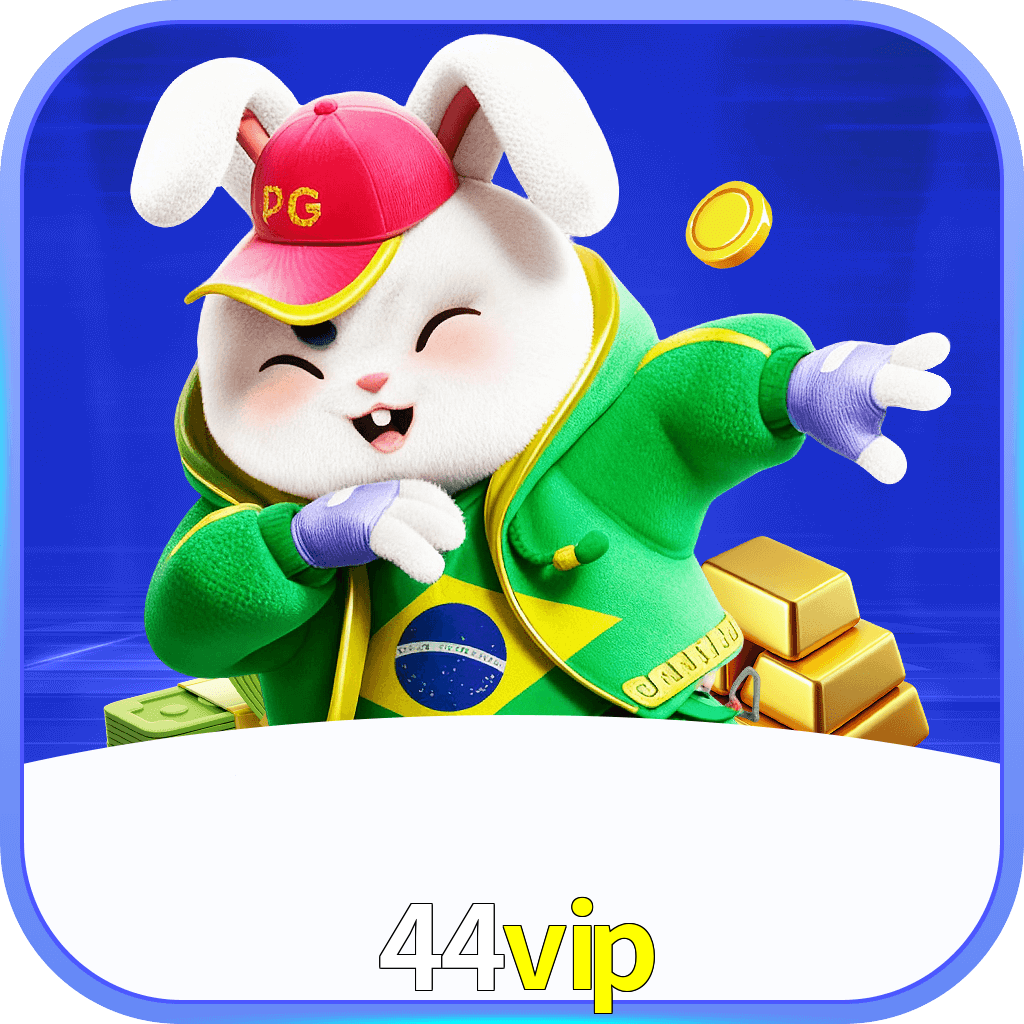 Imagem promocional da 44vip mostrando a plataforma e suas vantagens